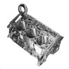 V6 Engine Block Christmas Tree Bauble Decoration Ornament For Christmas