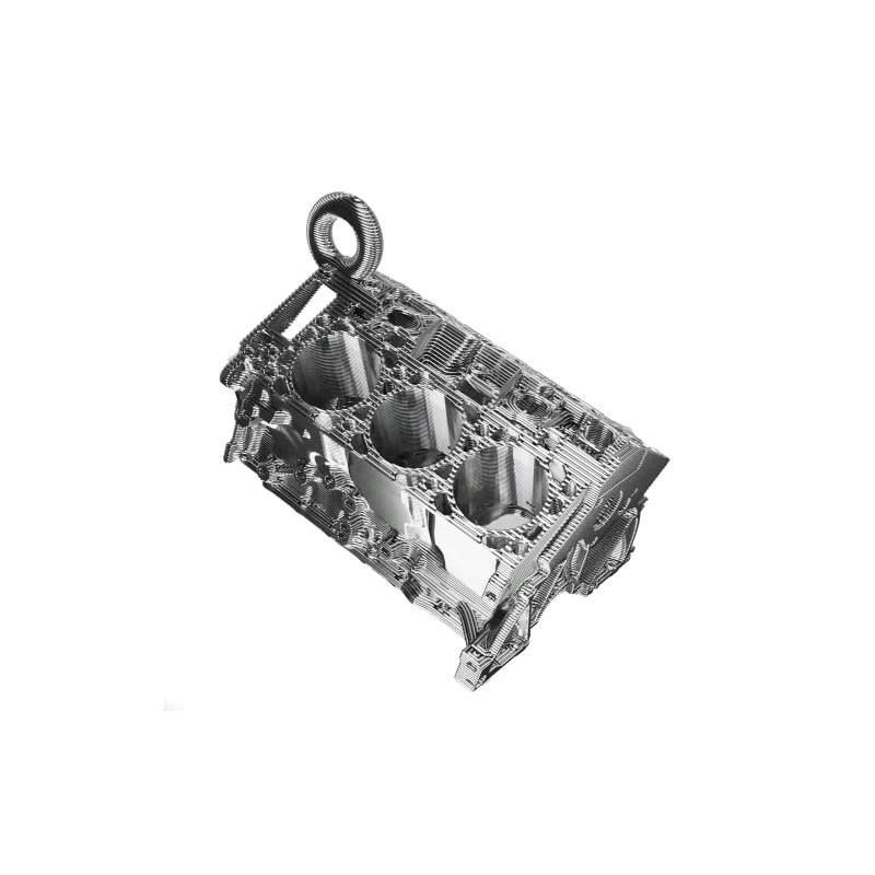 V6 Engine Block Christmas Tree Bauble Decoration Ornament For Christmas