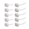SZSWWPOR 10 Pack G4 Light Socket, LED MR16 Socket, GU5.3