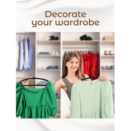 HOUSE DAY Black Velvet Hangers 60 Pack, Luxury Non Slip Felt Hangers, Space Saving Clothes Black Hanger Heavy Duty, No Shoulder Bump Focked Hanger with 360° Swivel Hook for Closet