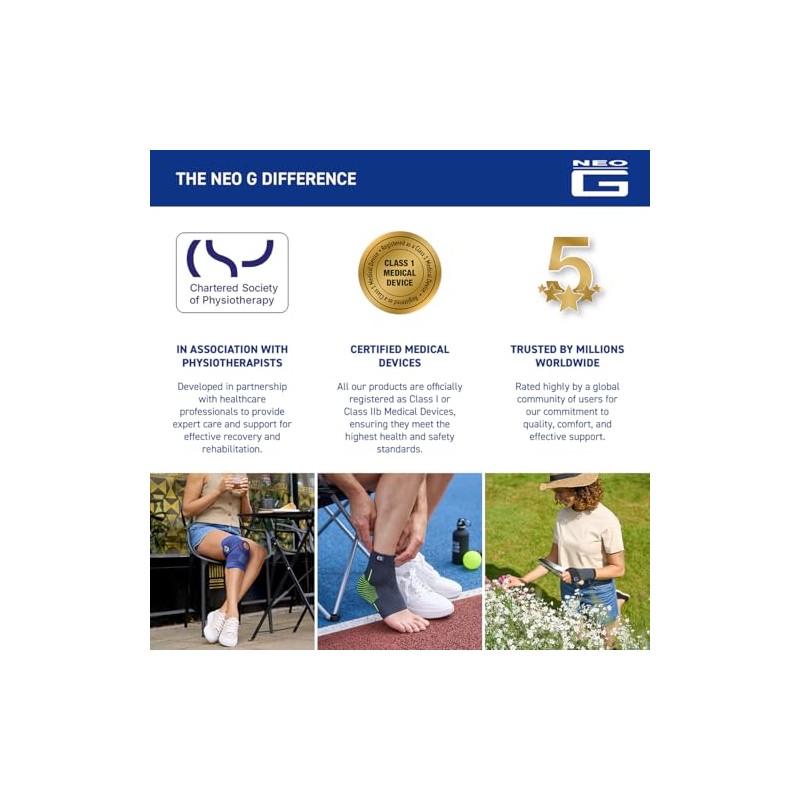 Neo G Elbow Support for Tennis, Golf, Sports, Tendonitis, Joint