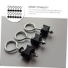 Mikinona 12 Sets Trampoline Fixing Screws Galvanized Steel Replacement Parts