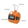 PATIKIL Clicker Counter, 3 Pack Handheld Tally Counter Mechanical 4-Digit