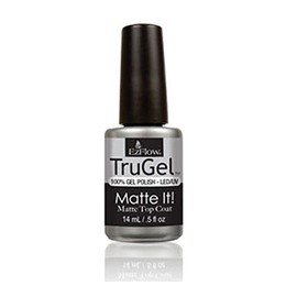 EzFlow TruGel Gel Polish - Matte It! Top Coat - 14ml / 0.5oz