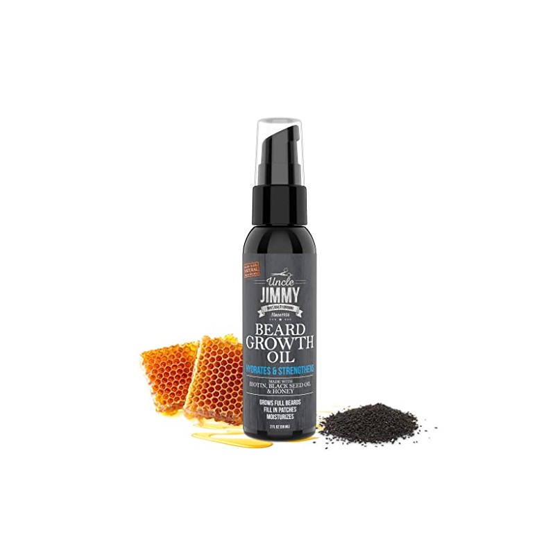 uncle jimmy beard growth oil cool oak