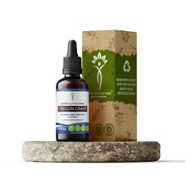 Secrets of the Tribe Oregon Grape Alcohol-Free Liquid Extract, Responsibly farmed Oregon Grape (Mahonia aquifolium) Dried Root (2 FL OZ)
