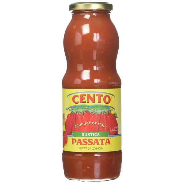 Cento Tomato Passata Diced, 24 Ounce (Pack of 6)