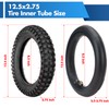 12.5x2.75 (12-1/2x2.75) Tire and Inner Tube Set for Razor Dirt