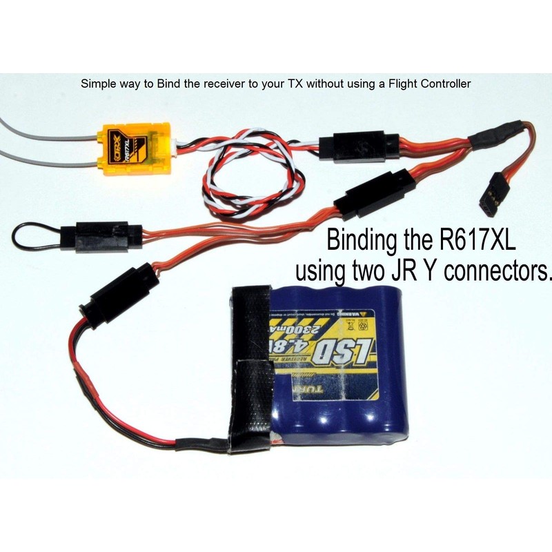 R617XL OrangeRx cPPM DSM2 / DSMX Compatible Satellite 6ch Receiver