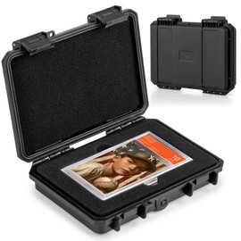 JoyHood Graded Card Storage Box - Holds 3 Graded Cards, PSA Slab Case for Trading Card, Sports Cards Storage Boxes for Football/Basketball/Baseball