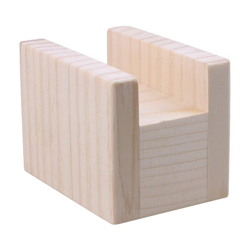 4PCS Bed Furniture Risers Heavy Duty Wood Risers for Sofa