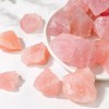 Unique Rough Rose Quartz Crystal Stone Natural Protection Healing Gift