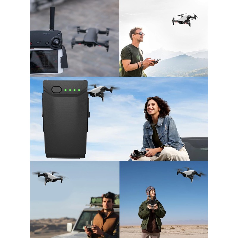 anegine Mavic Air Battery, 2375mAh Intelligent Flight Battery Compatible with