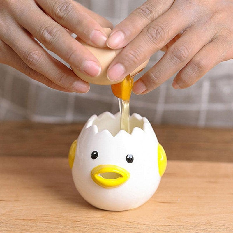 Egg Yolk Separator, Egg White Separator, Yolk Separator, Cute, Ceramic,