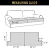 H.VERSAILTEX Stretch 2 Piece T Cushion Sofa Slipcovers Individually Sofa
