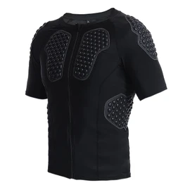 STONEKISS Men’s Chest Protective Shirts, Rib Protector Shirt with Zipper for Soccer, Basketball 2XL