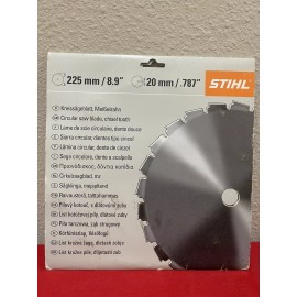 Stihl Circular Saw Blade Chisel Tooth 225mm 4110 713 4204
