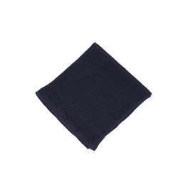 Linteum Textile 12 Piece Face Towel Set, 12x12 Inch, 100% Soft Cotton 16 Single Ring Spun Washcloths Absorbent Durable Face Towel (Black)