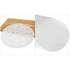 Cionyce 100 Pcs Dumpling Paper Bamboo Steamer Paper 10 Inch