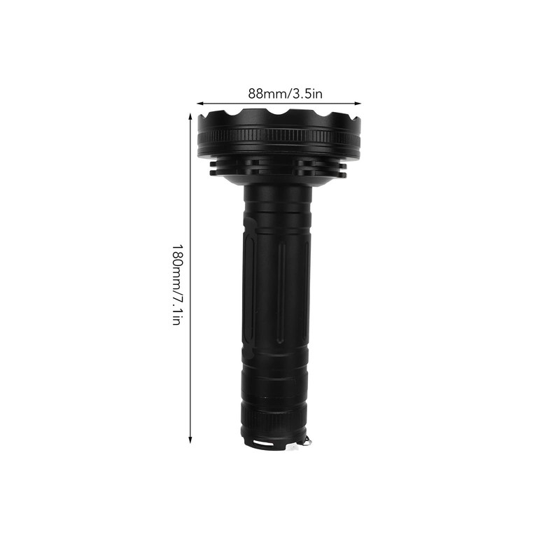UV Flashlight, Black Light Flashlight, Multi-Purpose Tail Press for Passport