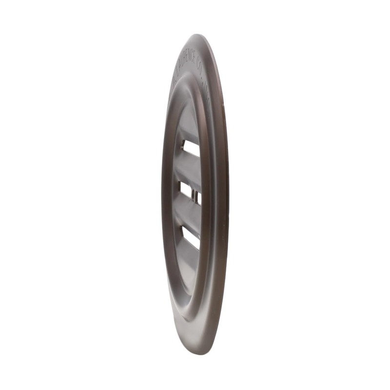 CRL 834DU Duranodic Bronze Aluminum 5-5/16" No-Draft Speak-Thru