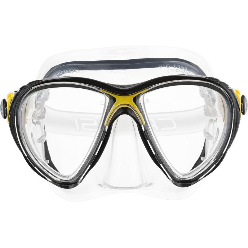 Cressi Big Eyes Evolution Scuba Diving and Snorkeling Mask -
