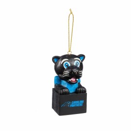 Team Sports America Carolina Panthers Team Mascot 3.5"  Ornament Team Color Team Sports America