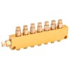 Oil Distributor Adjustable Brass Lube Piston Separator Divider Valve Lubrication