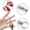 Quick Release Key Ring, Iron Alloy Detachable Keychain, Pull Apart