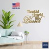 Riverside Designs Thankful, Grateful & Truly Blessed Metal Wall Decor