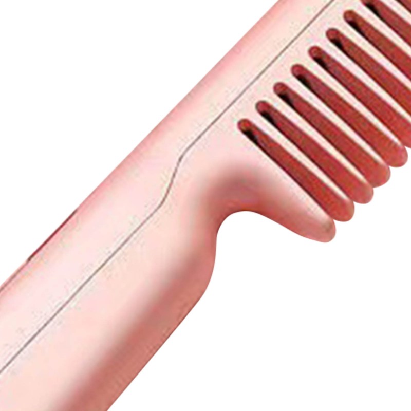 USB Hair Straightener Comb Multifunction Dual Use Portable Electric Hair