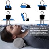 PG6 Twist Memory Foam Travel Pillow for Neck, Chin, Lumbar