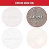 Super Sliders Self-Stick Furniture 1-3/4" Round Sliders for Carpeted Surfaces
