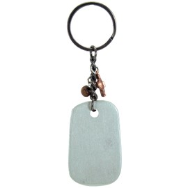Abbey + CA Gift Travel Safely Key Ring, Birthday or Christmas Gift for Christian Men, Strength, One Size