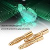 2.5mm Banana Connectors Plug, Multi Purpose Pure Copper Nickel Plated