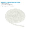 PATIKIL 5/16"x 118" Wood Stove Gasket, Fiberglass Round High-Temperature Resistance