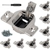 8 Pcs Replacement for Blum Cabinet Hinges, 110 Degree Compact