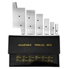 3/8" - 2-1/4" Adjustable Precision Parallel Set, 6 Pair Carbon