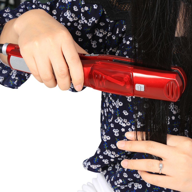 Kemei LED Temperature Display Hair Straightener Hair Straightening Flat Iron
