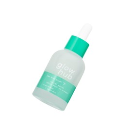 Glow Hub The Glow Giver Facial Serum with Glycolic Acid and Lactic Acid for Normal to Uneven Textured Skin 30ml