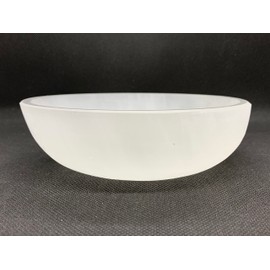 GAF TREASURES Extra Large Selenite Bowl, 6" Gemstone Carved Selenite Crystal Charging Bowl, Large Selenite Crystals Bowl For Smudging and Reiki