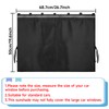 2 Pack Car Window Shades, 2-in-1 Mesh & Blackout Option,