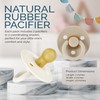 Itzy Ritzy Itzy Ritzy 2-Pack Natural Rubber Pacifiers; for Ages
