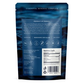 Le Saliculteur- Celtic Salt FINE GROUND 16oz- French Organic Mineral Grey Salt - 100% Natural and Unrefined Fine Grain Sea Salt - Hand Harvested - PGI Certified