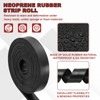 PATIKIL Neoprene Rubber Strips 2.5cm Wide x 6mm Thick x