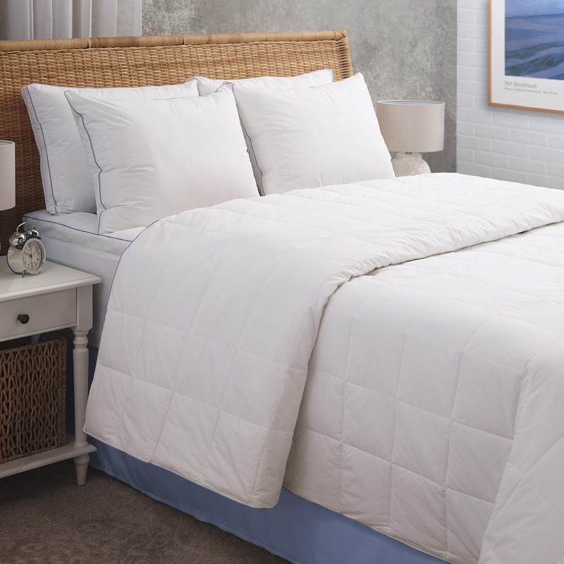 Allied Essentials Serenity Cool Sleep Blanket, White