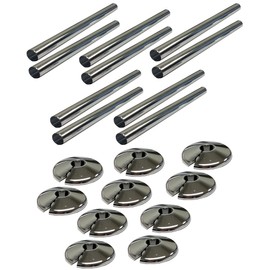 Radsnaps PCC1510 x 15mm and Collars CHROME