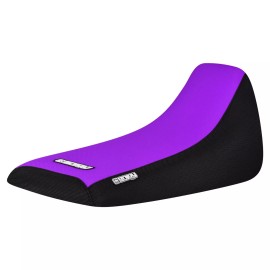 Yamaha 1988 - 2006 Yamaha Blaster Gripper seat cover  BLACK/PURPLE standard #178