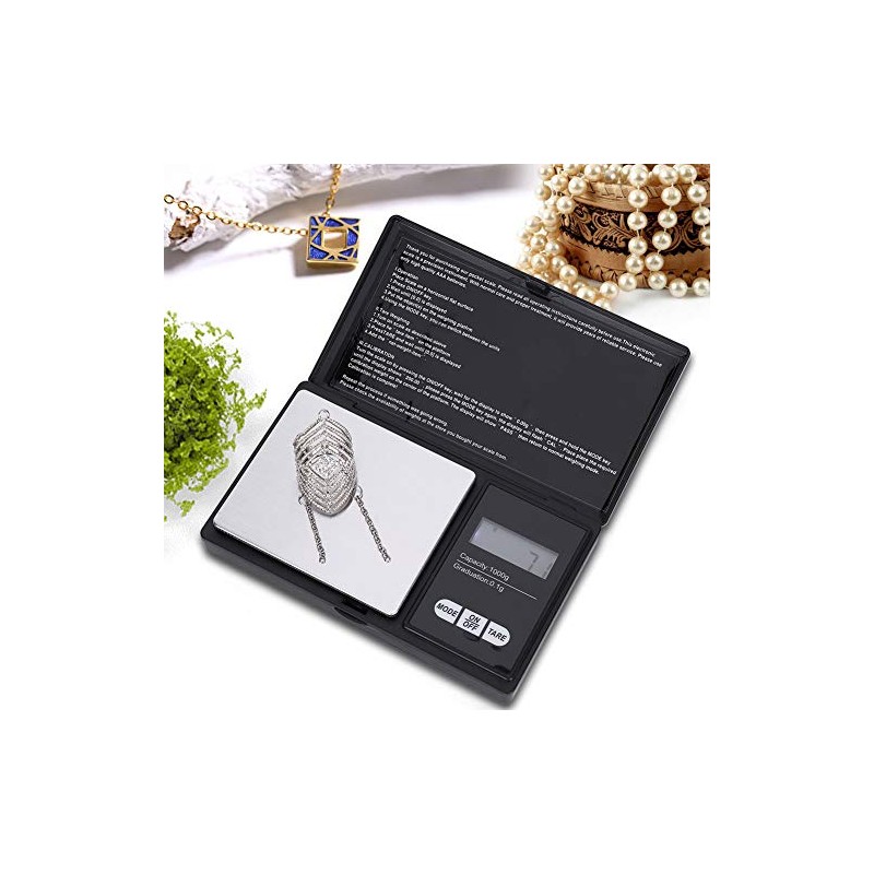 Digital Scales Mini High Precision LED Digital Pocket Scales Gold
