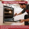 INNOVAYOU 200ml Oven Heat Resistant Glue, High Temperature Adhesive Fixes